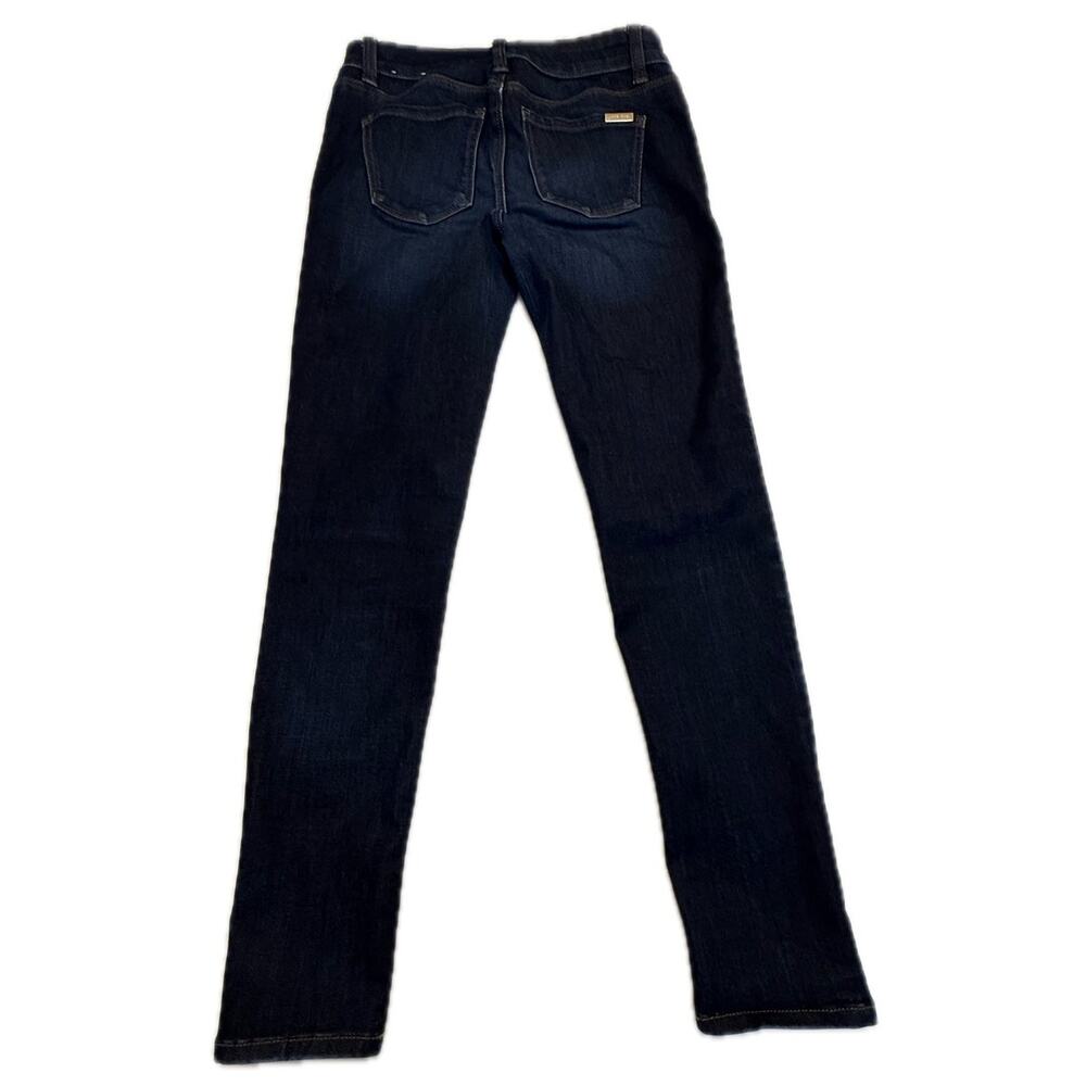 WHBM The Jegging Dark Wash Skinny Stretch Jegging Jeans Petite Size 0P 💙🖤💙 - Picture 6 of 14